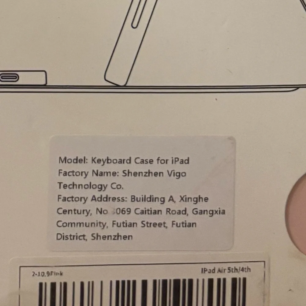 iPad Wireless Keyboard Case - Pink IPad 5th/4th generation iPad